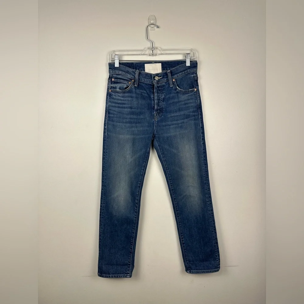 Mother The Scrapper Ankle High Rise Jeans Women’s Sz 25 - Picture 4 of 13
